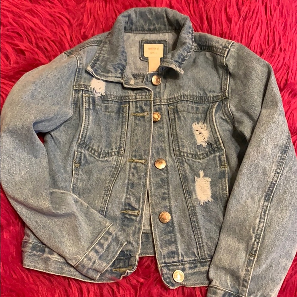 Destructed Jean jacket